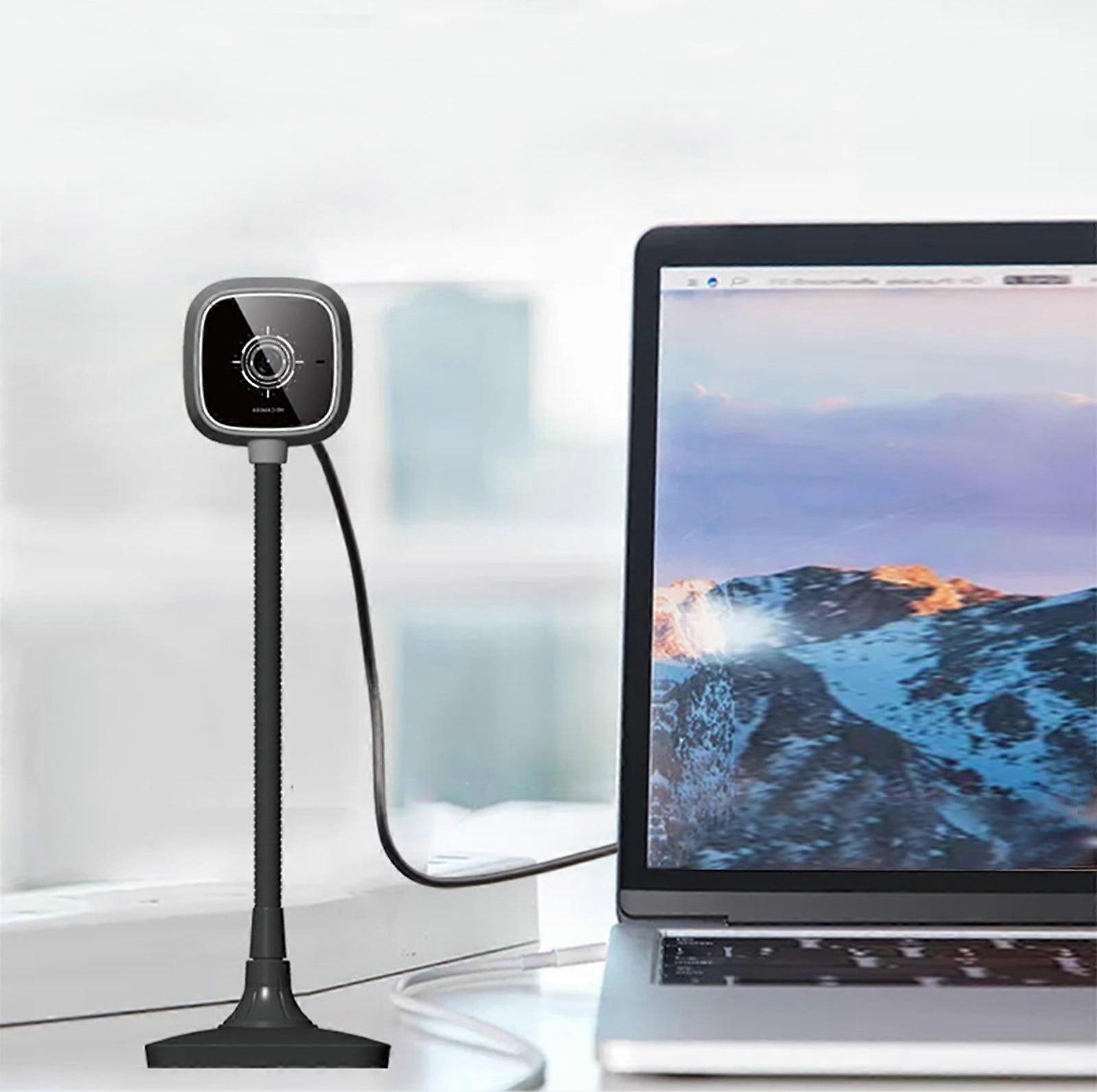 lulshou New Ultra HD Live Streaming Camera, No Driver Needed, Built-in Mic, for Online Teaching & Home Use