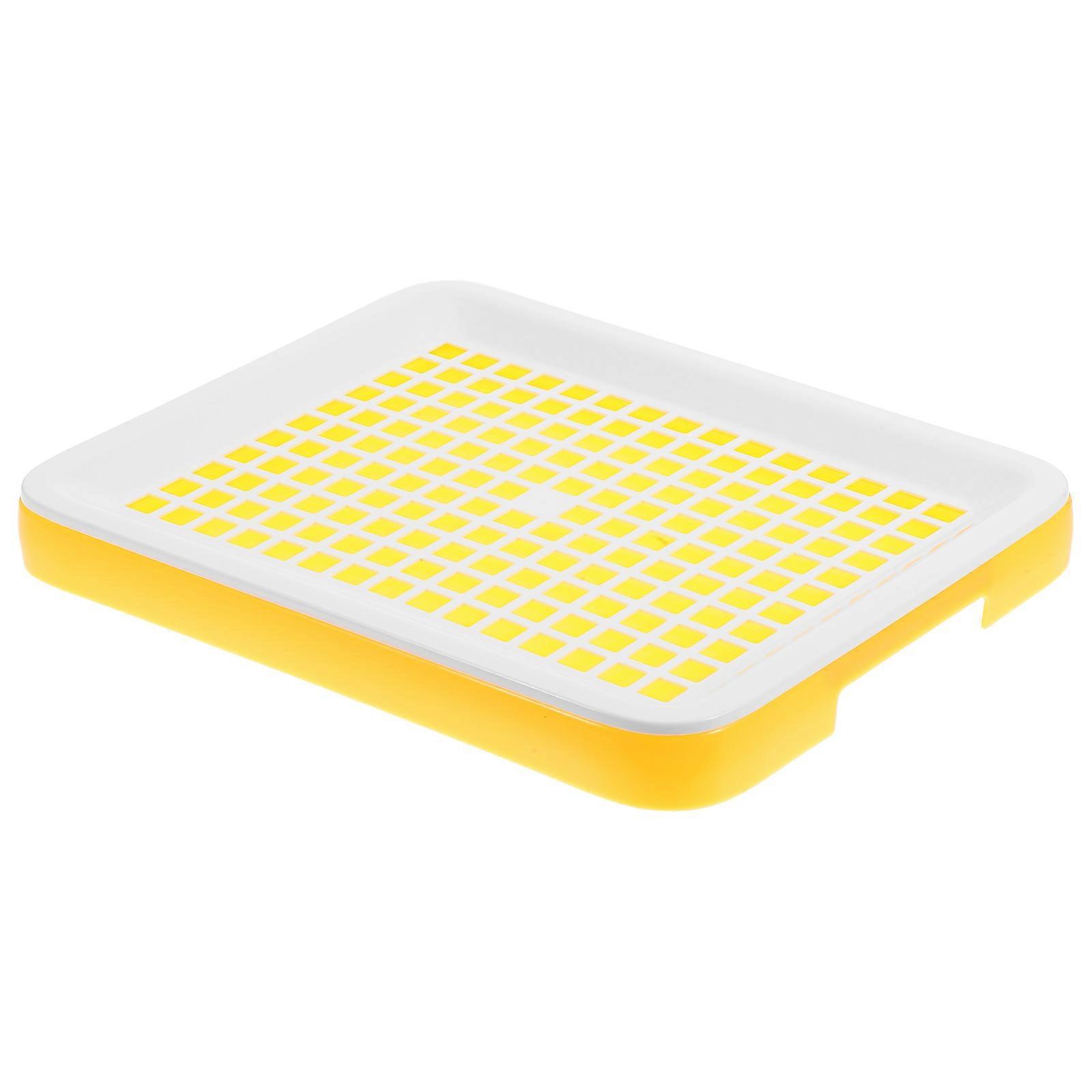 Small Animal Litter Box Rectangular Toilet Tray for Rabbits