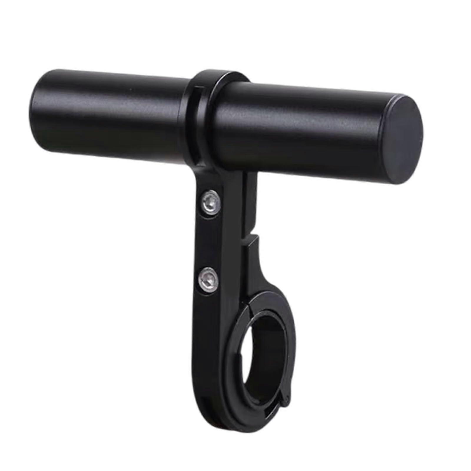 Bicycle Handlebar Extender Aluminium Alloy Adjustable Mount for MultiDevice and Headlight