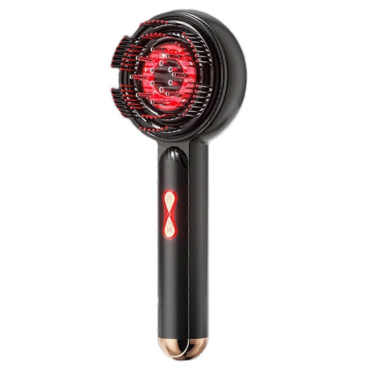 Massager Microcurrent Electric Massage Comb Red Light Electric Liquid Guide Comb Head Massager Head