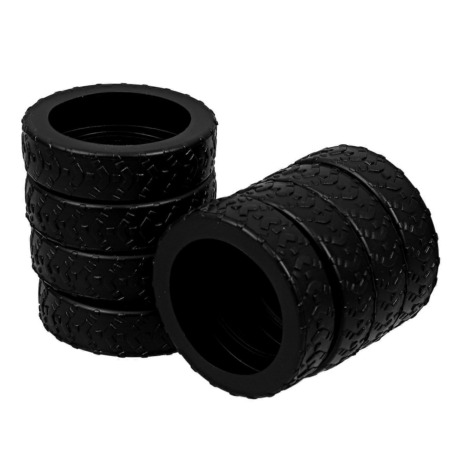 Silicone Luggage Wheel Protector Covers for Suitcase Wheels with 8Pcs Black