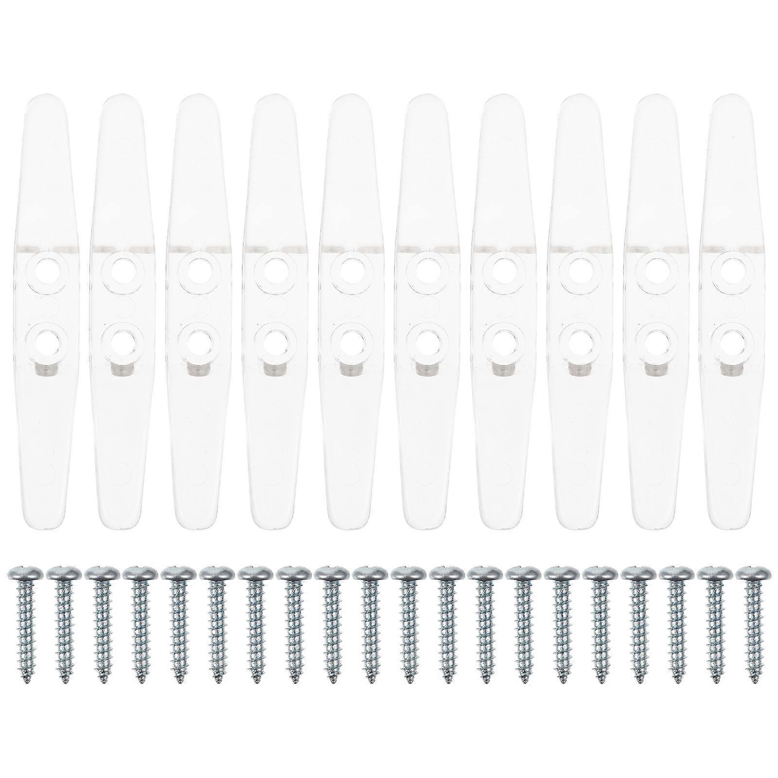 10pcs Transparent Blind Cord Safety Cleats for Window Cords