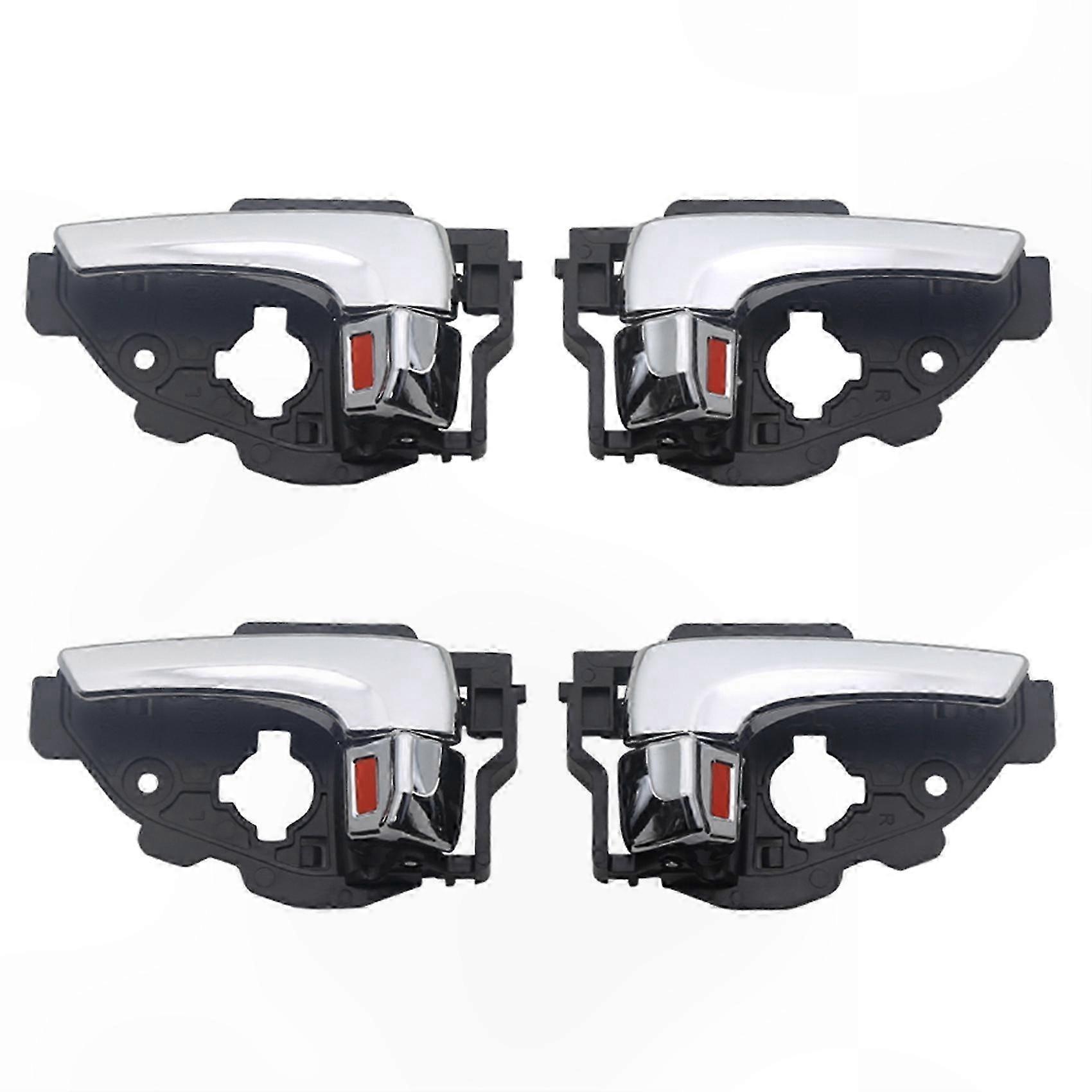 4-Pack Interior Door Handle Knobs for Vehicles 2010-2015 Compatibility