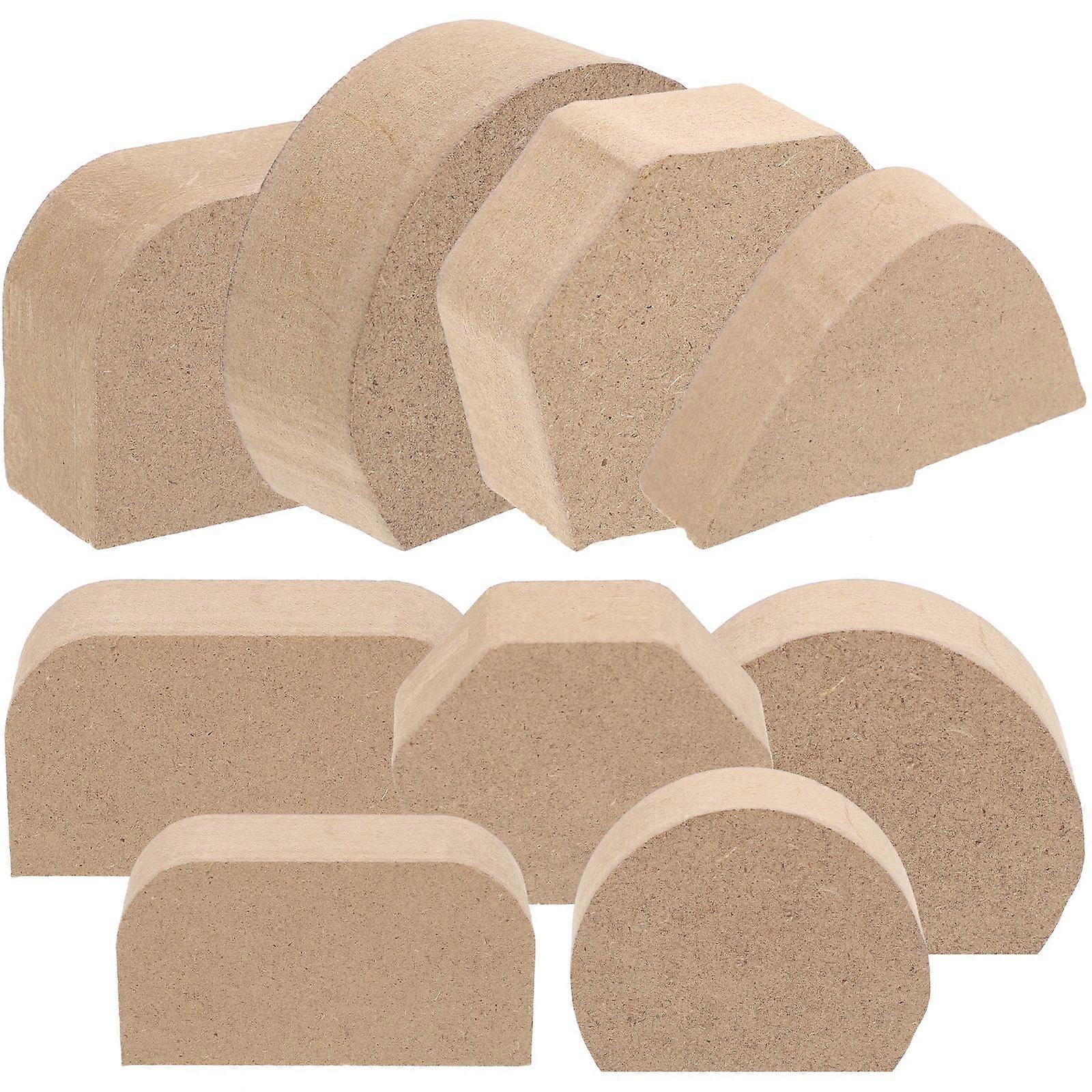 DIY Mug Handle Mold 5 Sets Crafted for Artists Durable Light Brown Molds for Creative Projects