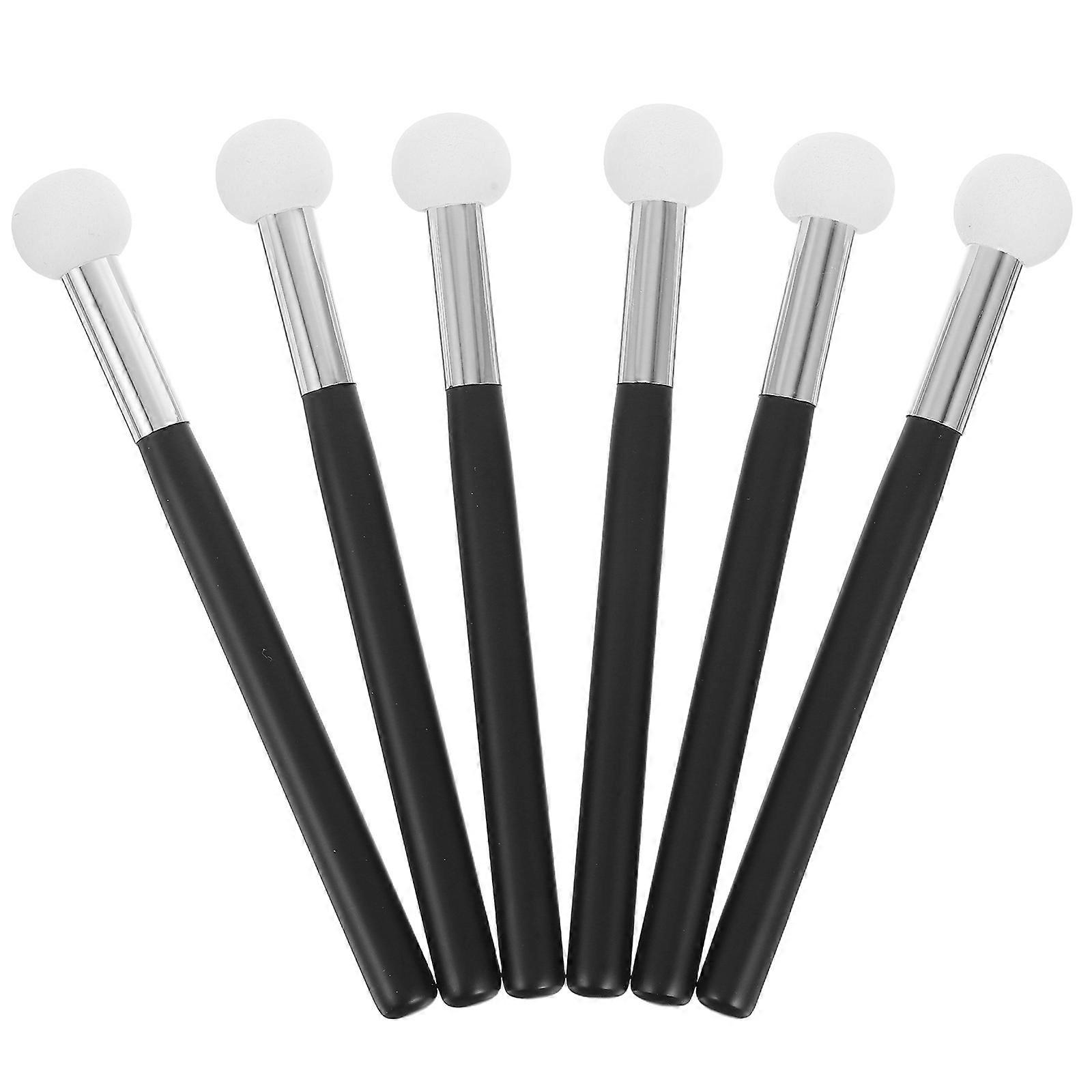 Mushroom Sponge Makeup Applicator for Foundation Use with 6Pcs Brushes
