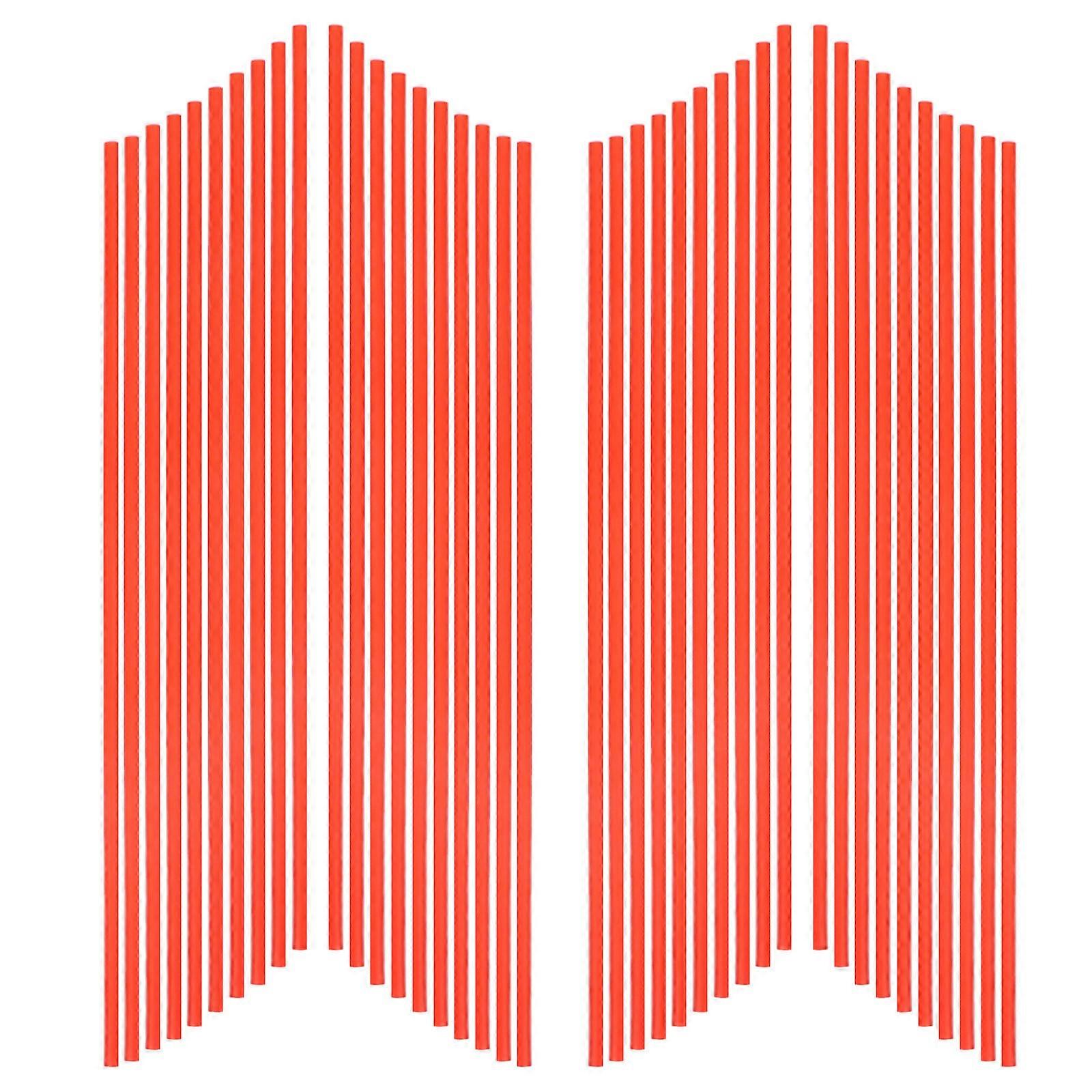 Red Spray Can Tubes for Rust Remover Extension 50Pcs Pack