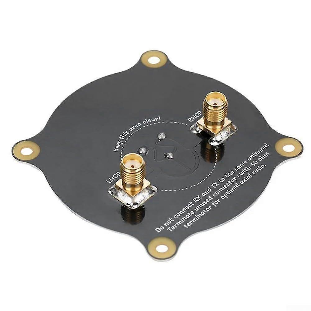 Circular Polarization Antenna 5.8GHz RPSMA Triple Feed Patch for FPV Drones Stable Signal