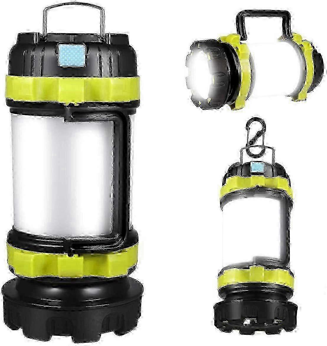 Camping Lantern Portable LED Strong Light Outdoor Searchlight Charging Lamp