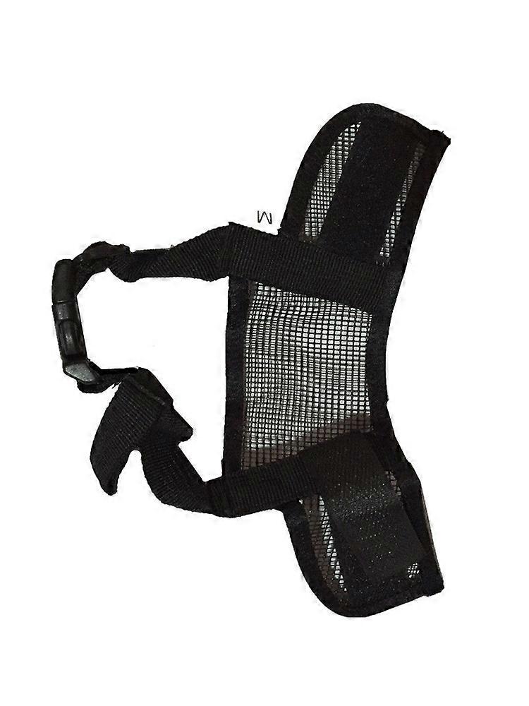 Museli��re r��glable pour chien, 1 pi��ce, couverture buccale respirante pour chien, collier Anti-aboiement, museli��re buccale pour animaux de 