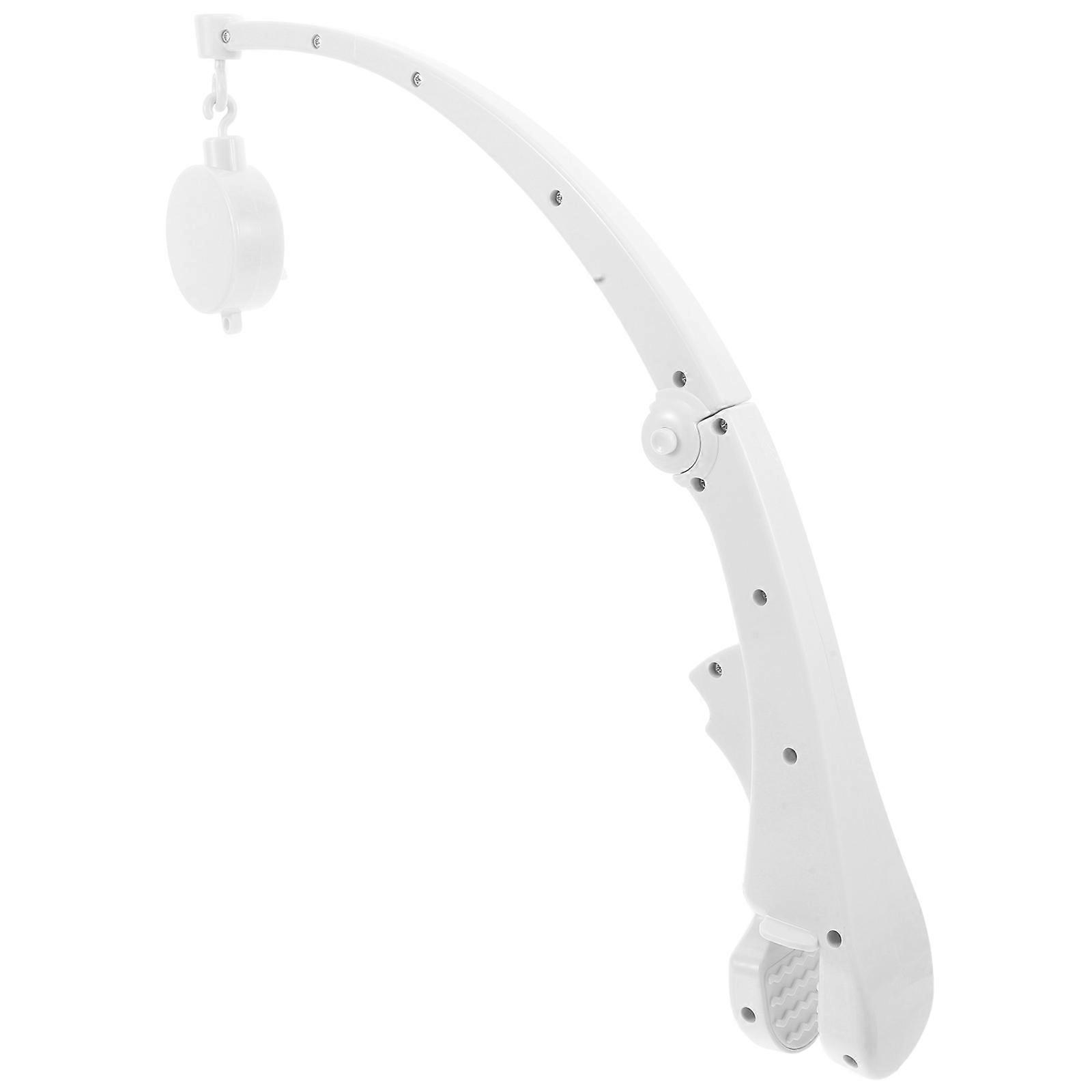 Mobile Arm for Attachment Clamp with 4Pcs Bell Toy Rattles