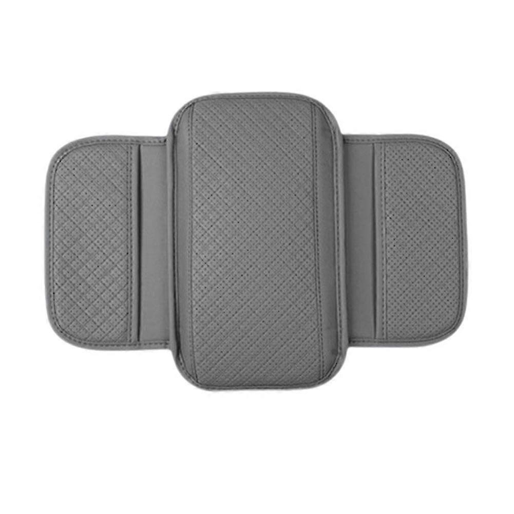 Universal Car Armrest Storage Pad With Side Organizer Relieves Arm Fatigue Protects Center Console
