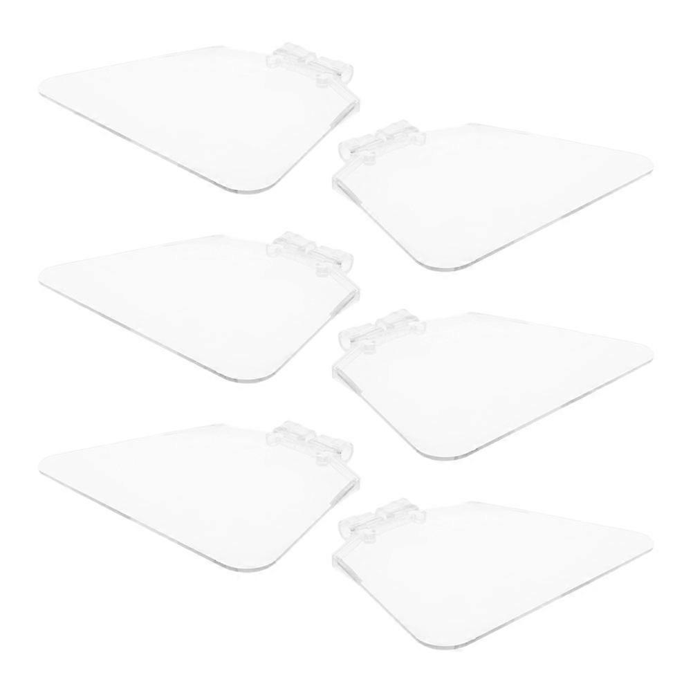 Bench Grinder Eye Shield Splash Shield For Grinder Diy Enthusiasts 6Pcs