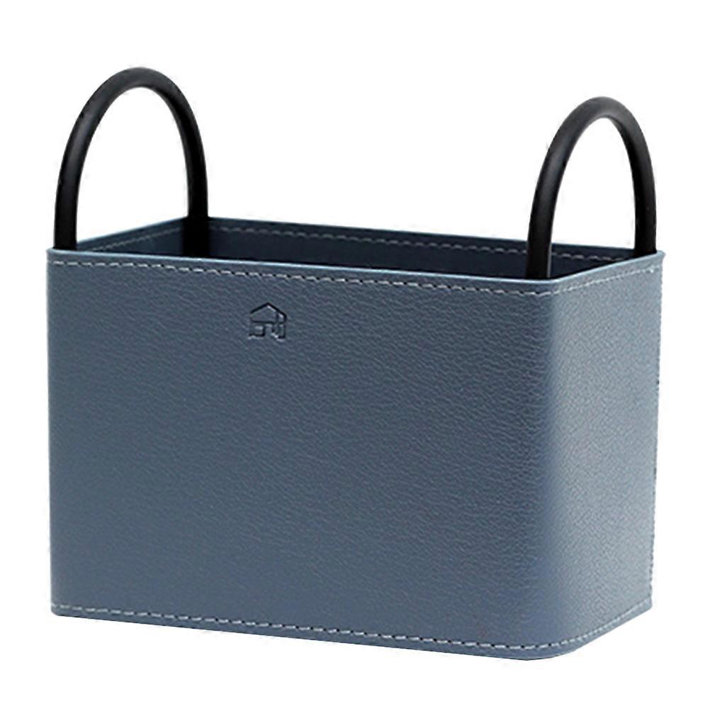 PU Basket Remote Control Storage Box for Desktop Storage 1Pcs Case