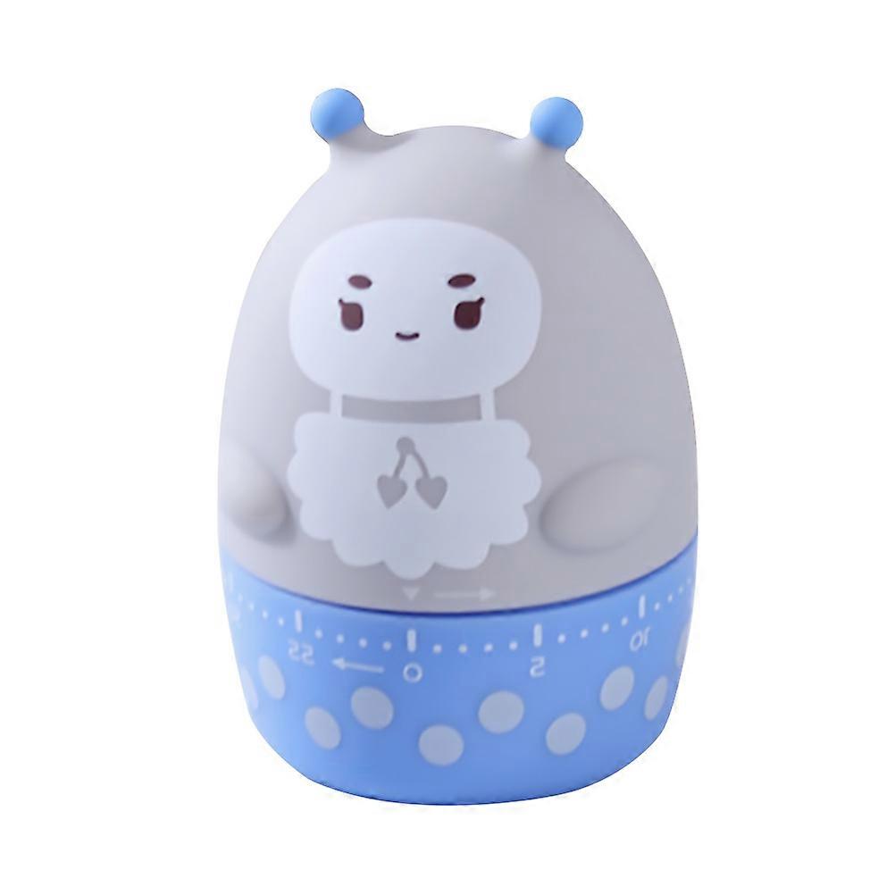 Cartoon Timer Kitchen Timer for Cooking Time Reminder Grey ABS