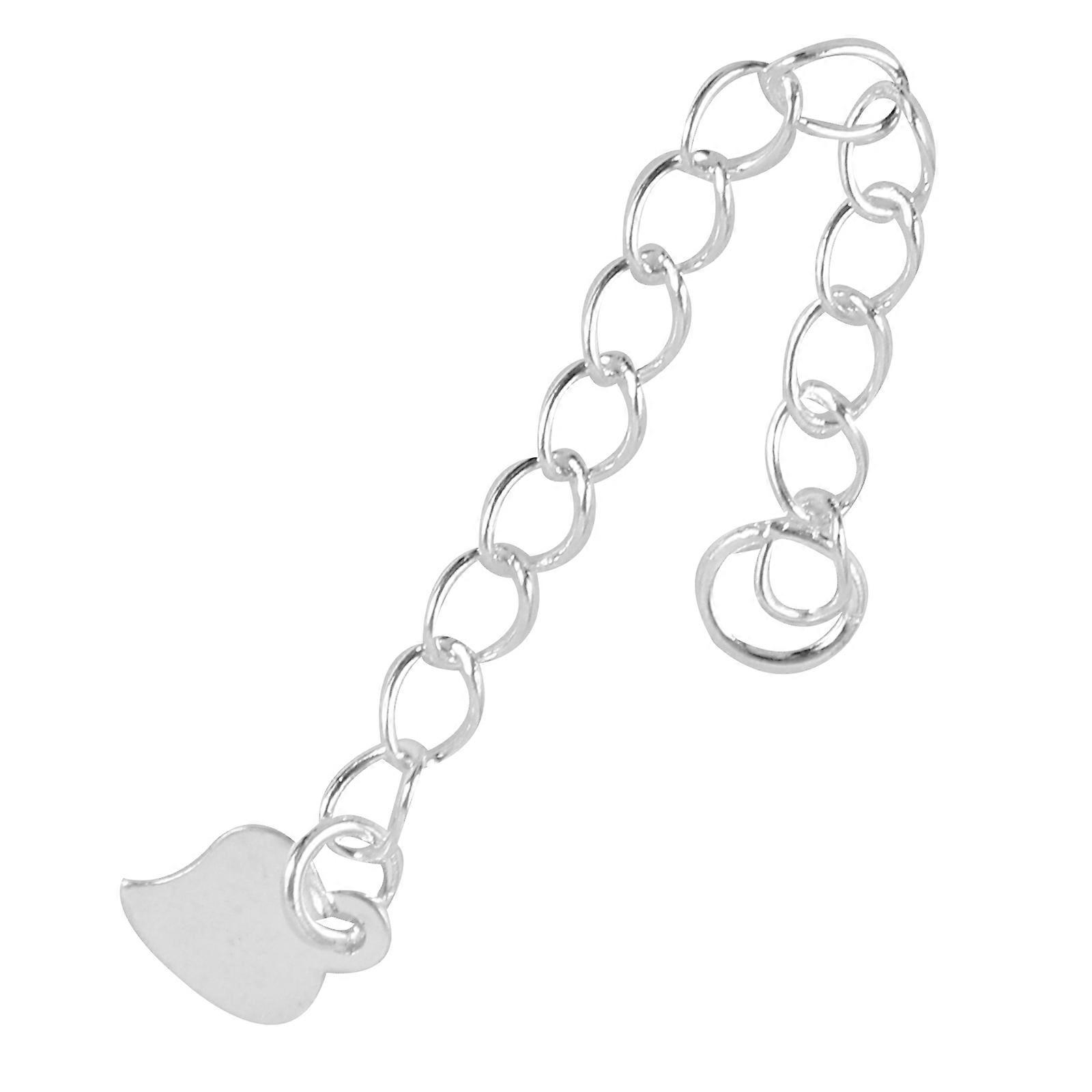 Necklace Extender Chain Silver for Necklace Simple and Elegant