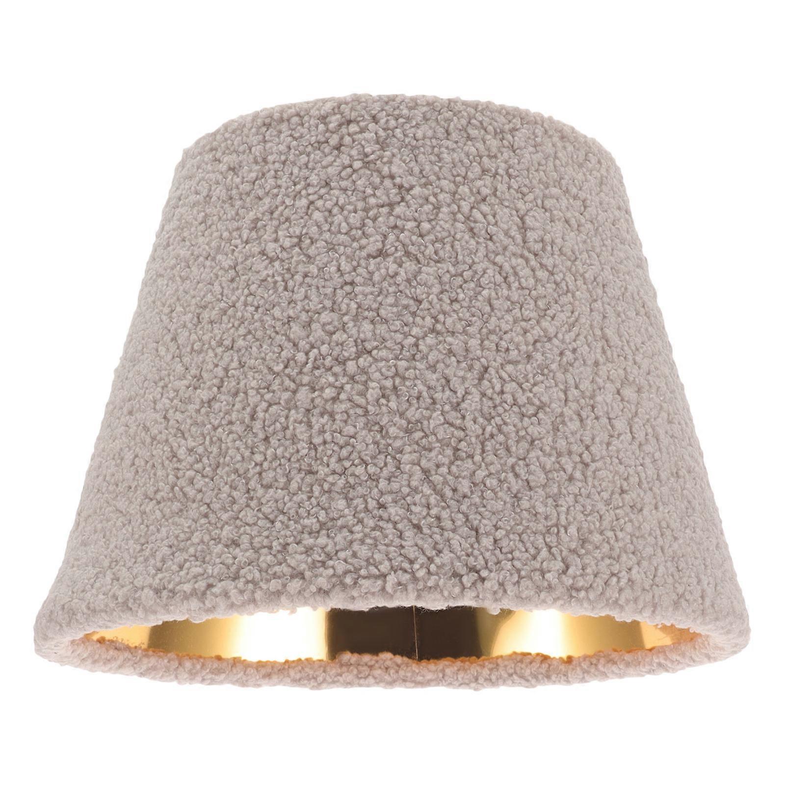 Grey Lampshade Cloth for Table Lamp Light Cover