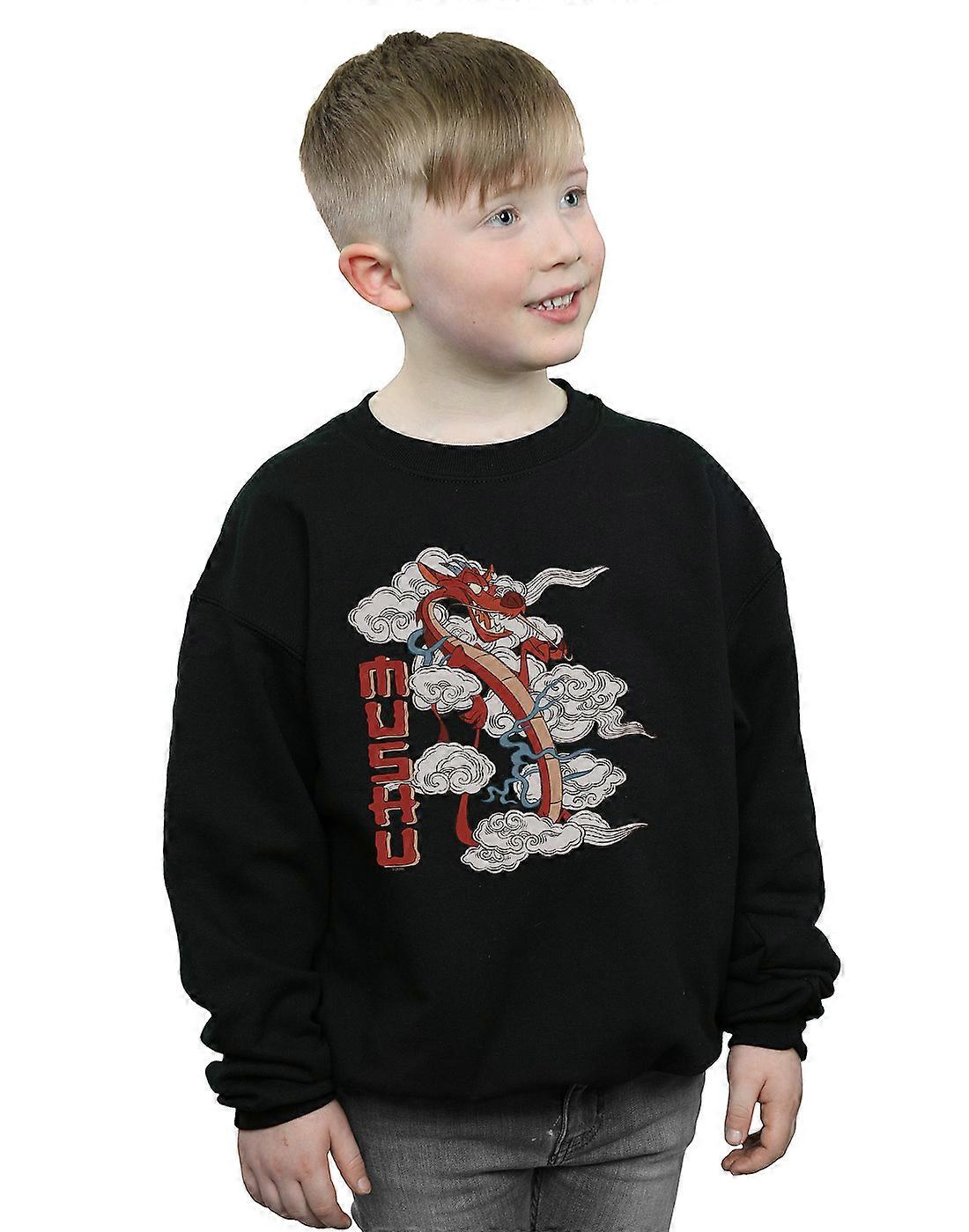 Disney Boys Mulan Mushu Dragon Pullover