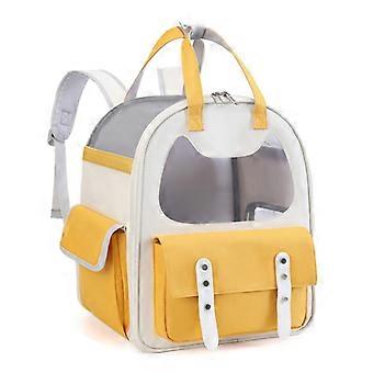 Sac à dos de transport pour animaux de grande capacité, en toile respirante et offrant plusieurs modes de transport pour le camping