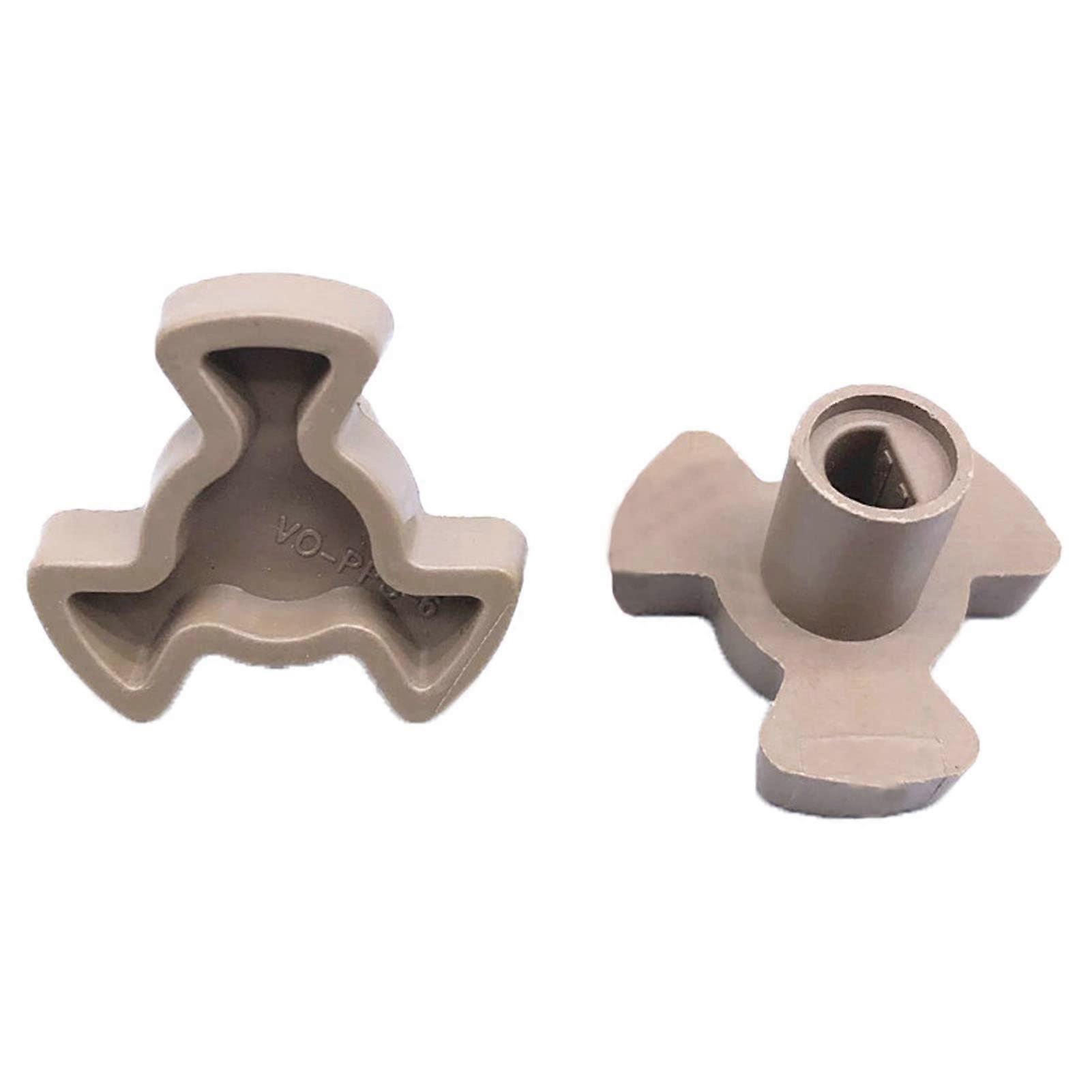 Microwave Turntable Motor Coupler Replacement for Glass Tray Drive Shaft 0.59in HeatResistant Ref:2569