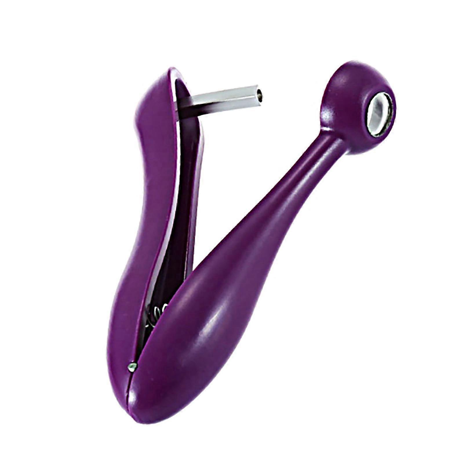 Cherry Pitter Tool for Kitchen with Quick Pit Removal and Splash Prevention, MultiFruit Seed Remover