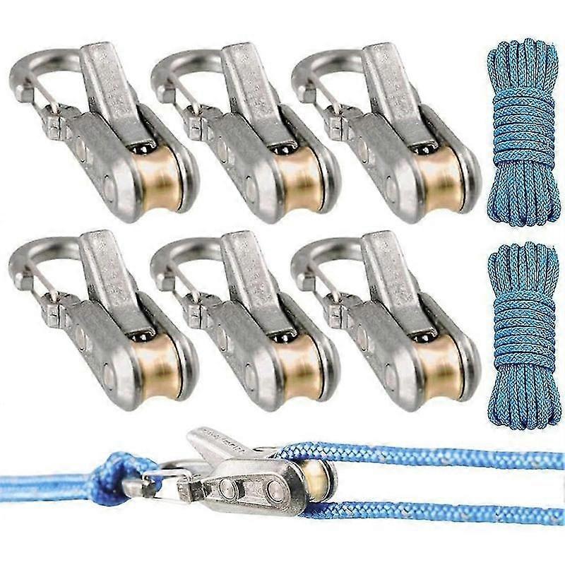 roller rope tensioner 6 pack for camping and boating