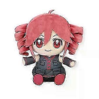 Shibingsheng 20cm Kasane Teto Plush Toy Soft Doll Stuffed Plushies Figure Anime Cosplay Cartoon Birthday Present Christmas Gift For Fans Girl