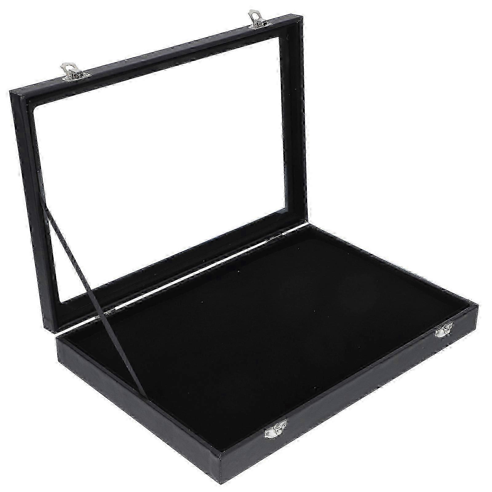 Glass Display Cabinet Picture Frame Shadow Box Deep Display Case Memory Box Frame