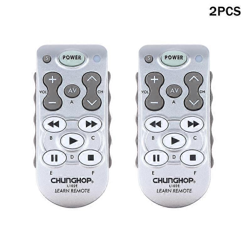 11-Button IR Universal Learning Remote With Copy Function, Ideal for TVs and Air Conditioners