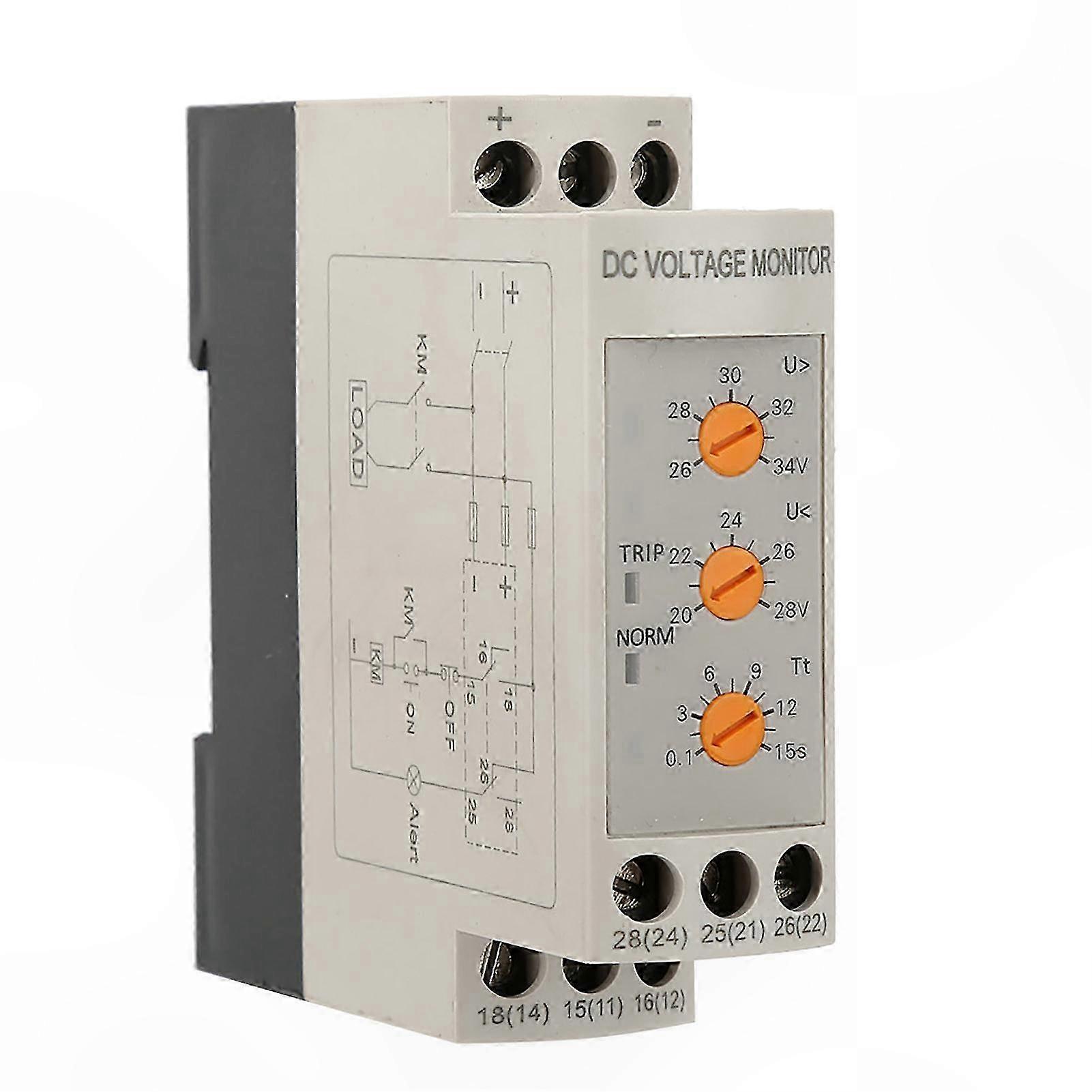 Voltage Protection Relay for Over and Under Voltage (DC 24V)