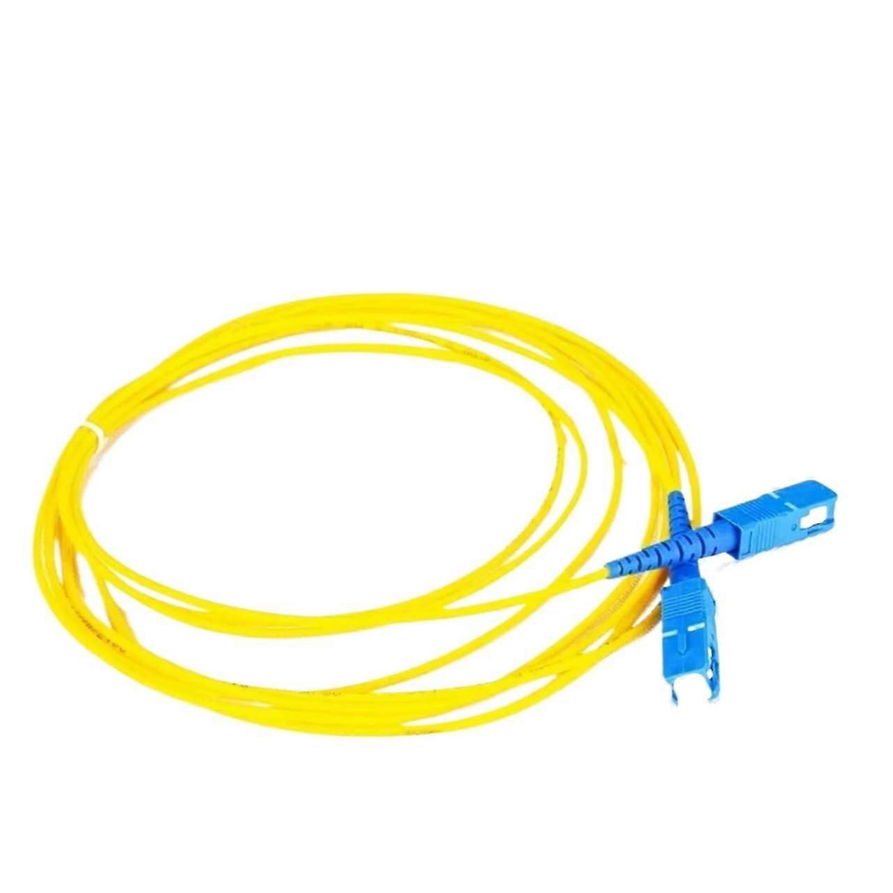 Singlemode Fiber Optic Patch Cord 2m 2.0mm for Speed Networking, 50pcs Durable Cable