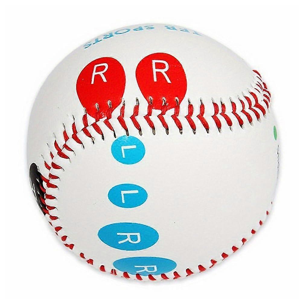 Official Size 9 Inch Baseball Training Ball with NonSlip Grip for Pitching and Practice