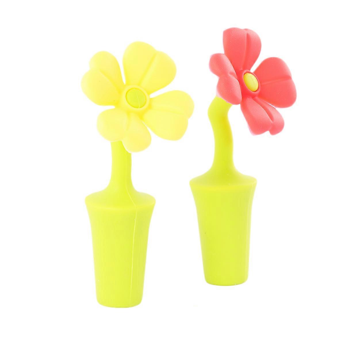 Flower Shaped Silicone for Sealing 4Pcs