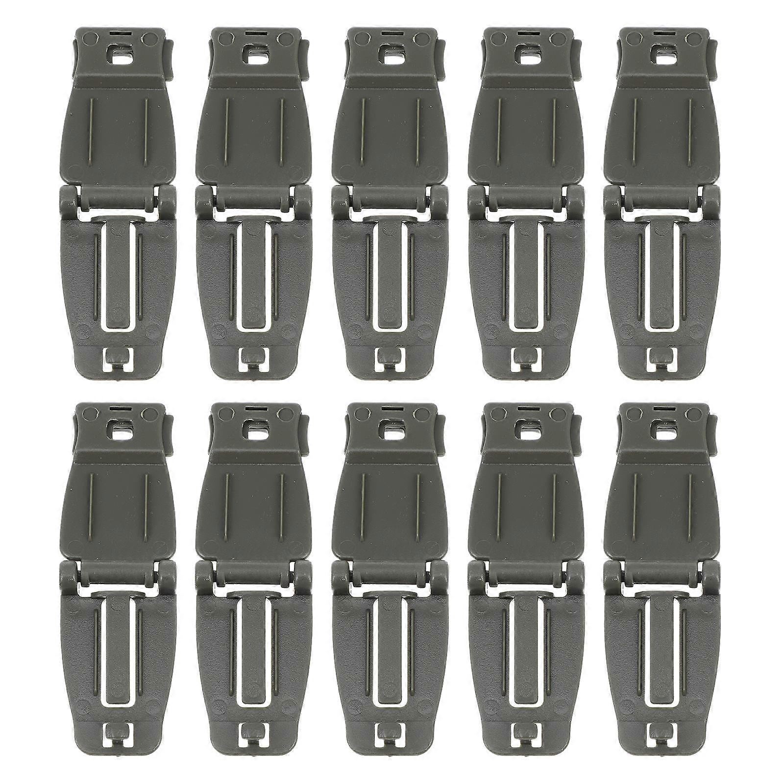 Backpack Buckle Bag Connector for Outdoor Function with 12Pcs Set
