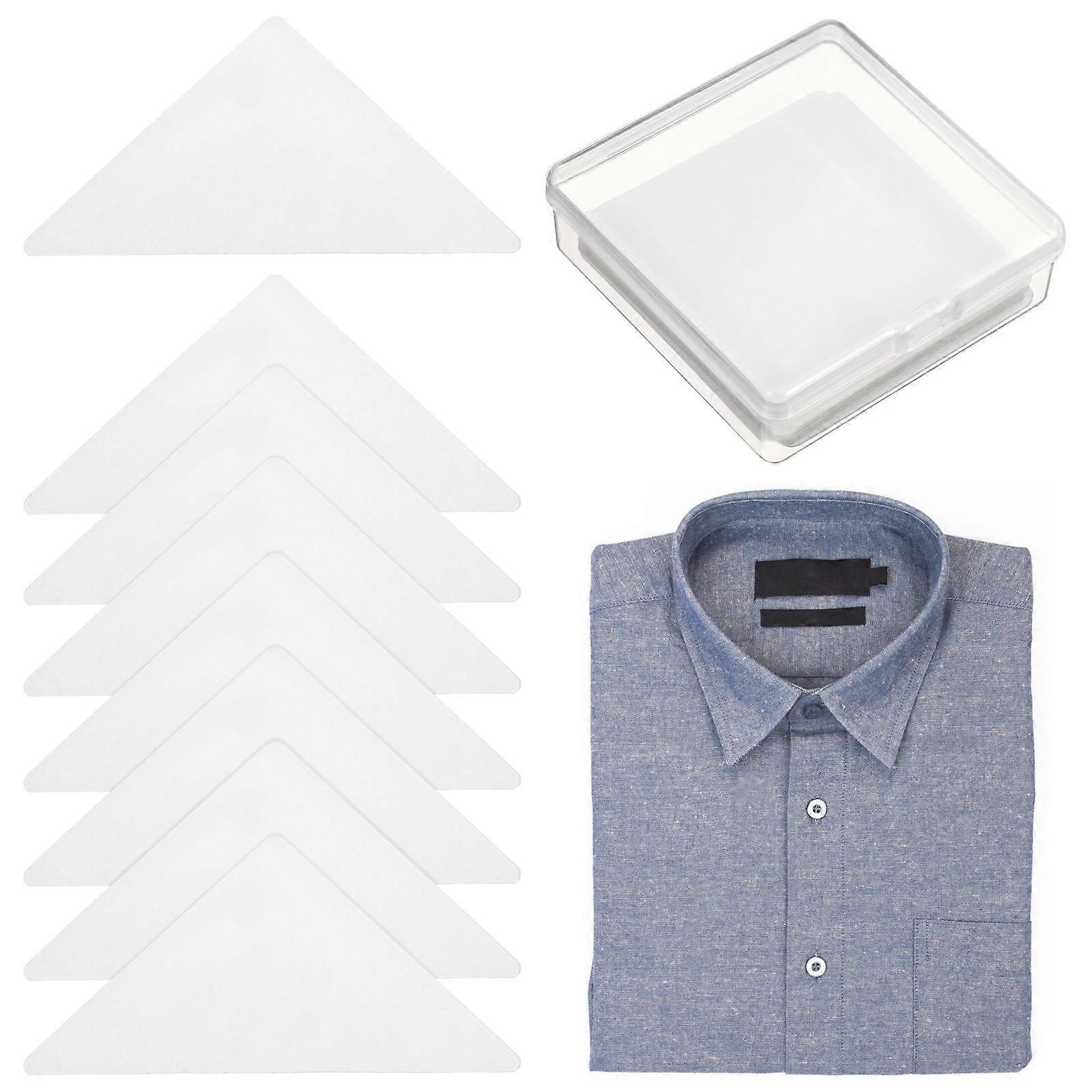 Driehoekige kraagverstevigers van PVC voor formele gelegenheden, 60 stuks