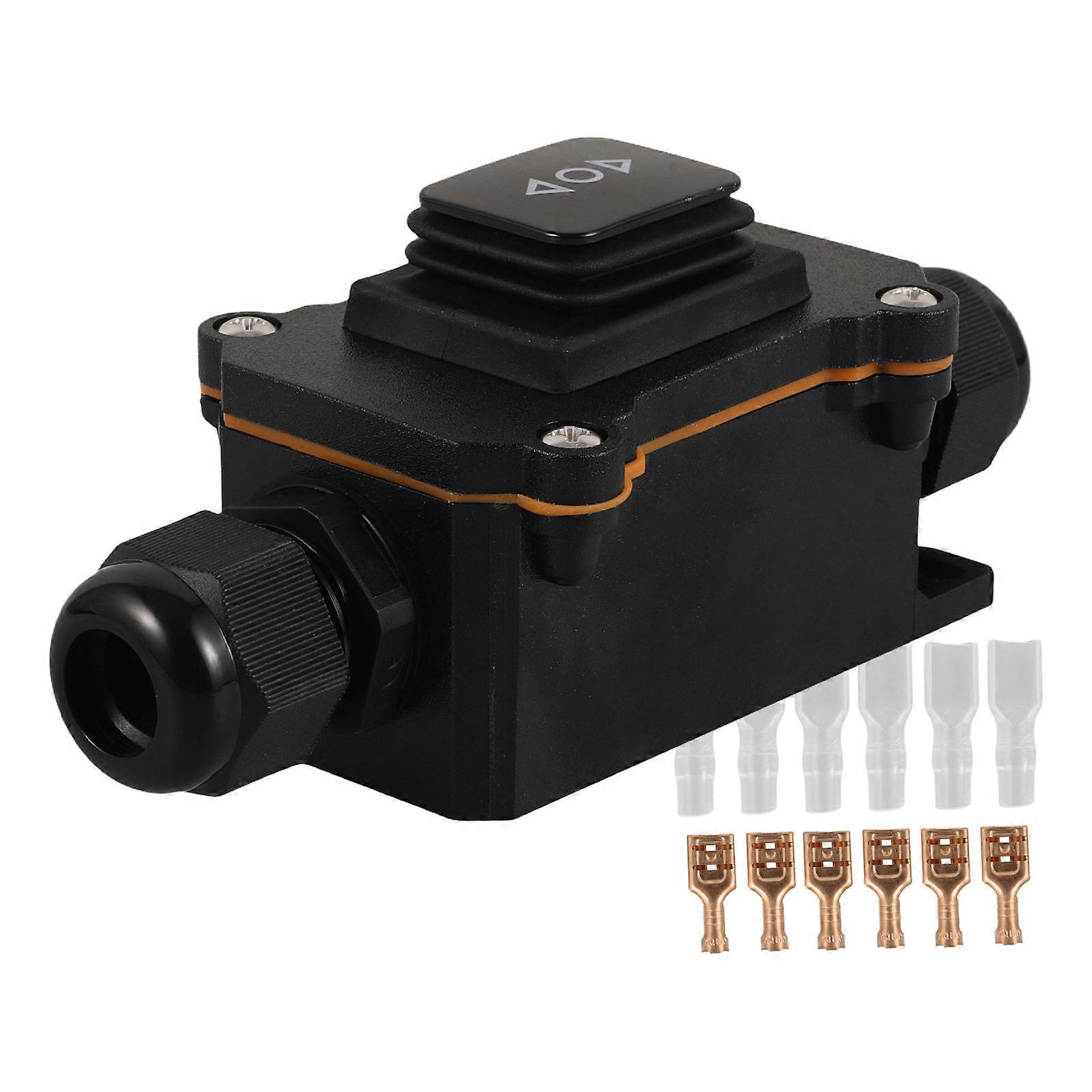 Electrical Inline Switch Waterproof Motor Appliance Switch Double-Sided Reset 30A