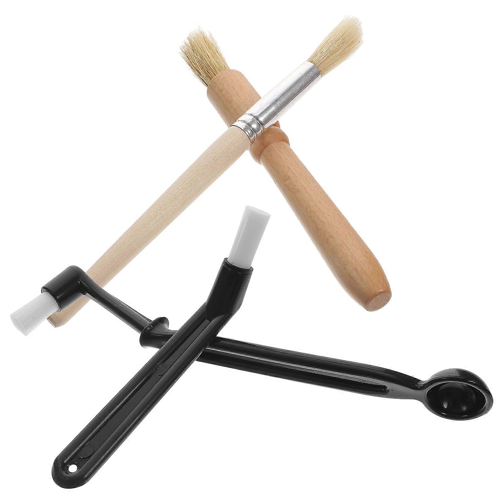 Coffee Machine Cleaning Brush Handle for 1Set Coffee Grinder Tool