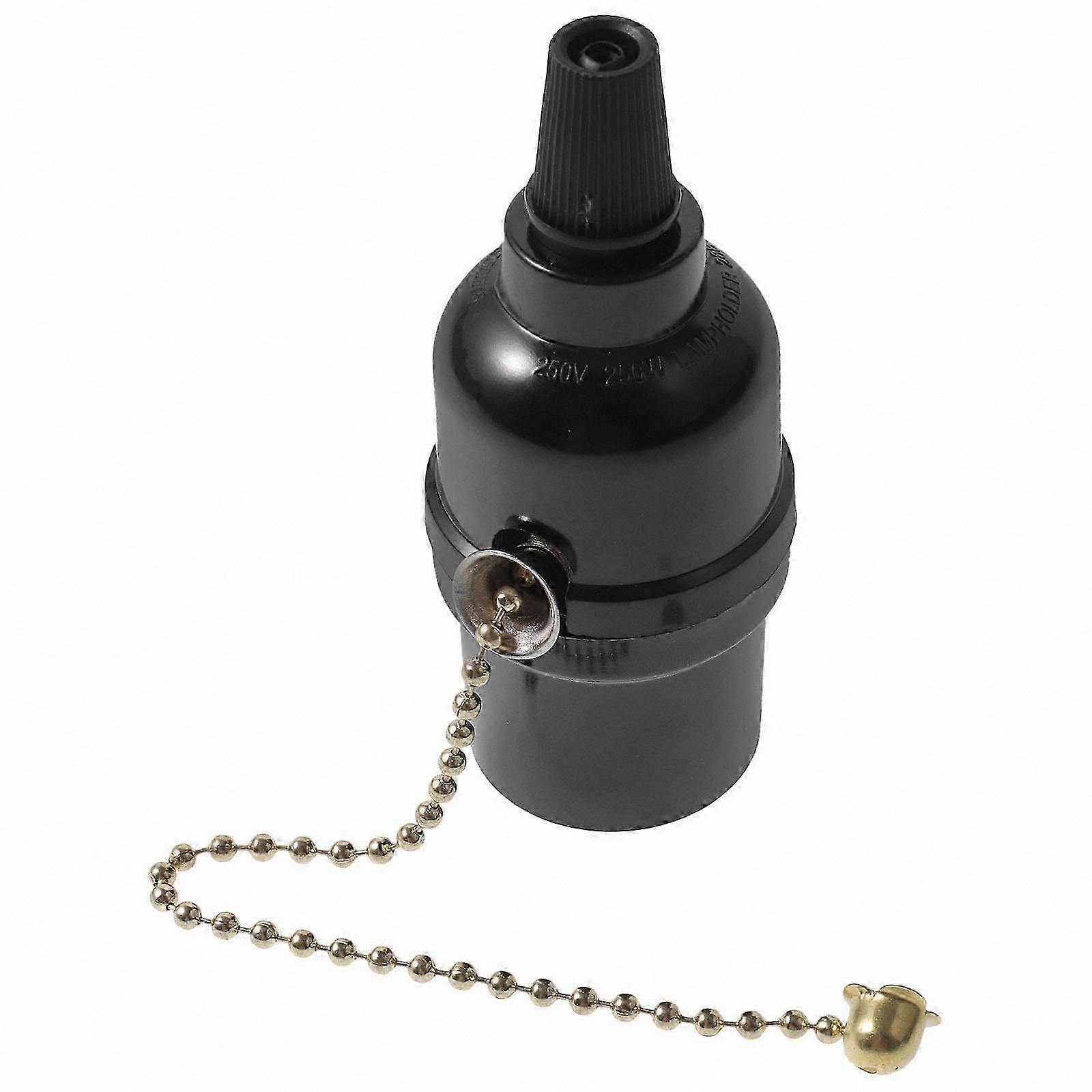 Zipper-style ceiling light fixture with pull cord switch