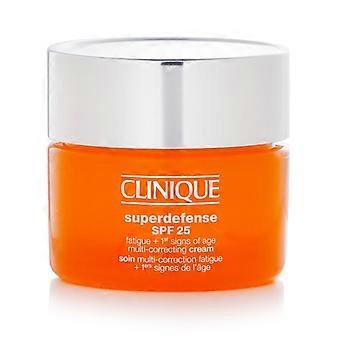 Clinique - Superdefense SPF 25 Trötthets- och ålderstecken Multikorrigerande kräm - Mycket torr till torr kombination 30 ml/1 oz