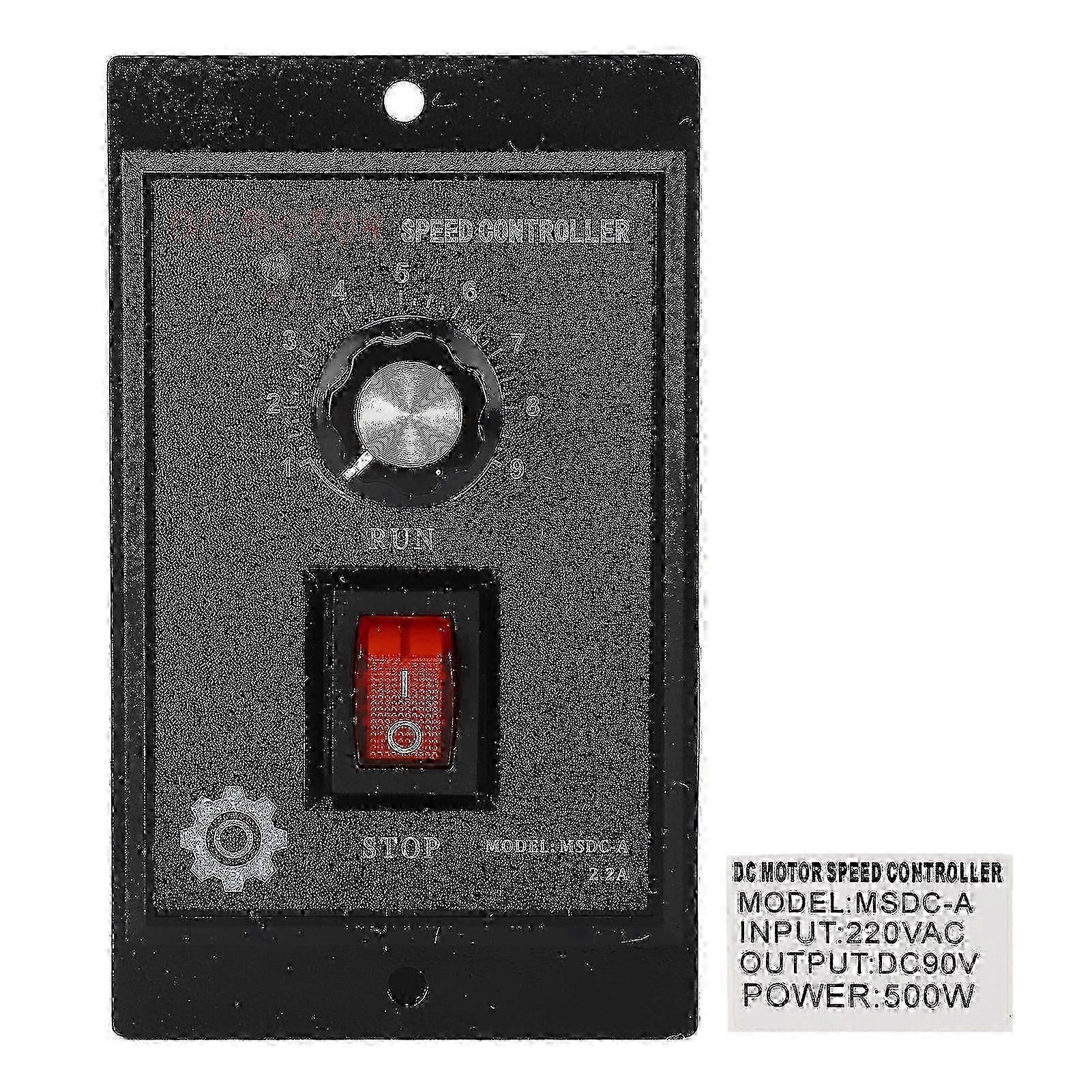 DC Motor Speed Controller 220V AC Input 90V DC Output Motor Regulator Control Switch
