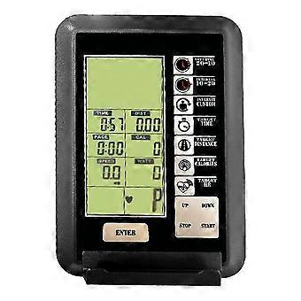 Exercise Bike Monitor Air Bike Computer Bicycle Speedometer Odometer for Exercise Data Trainer Display with Heart Rate