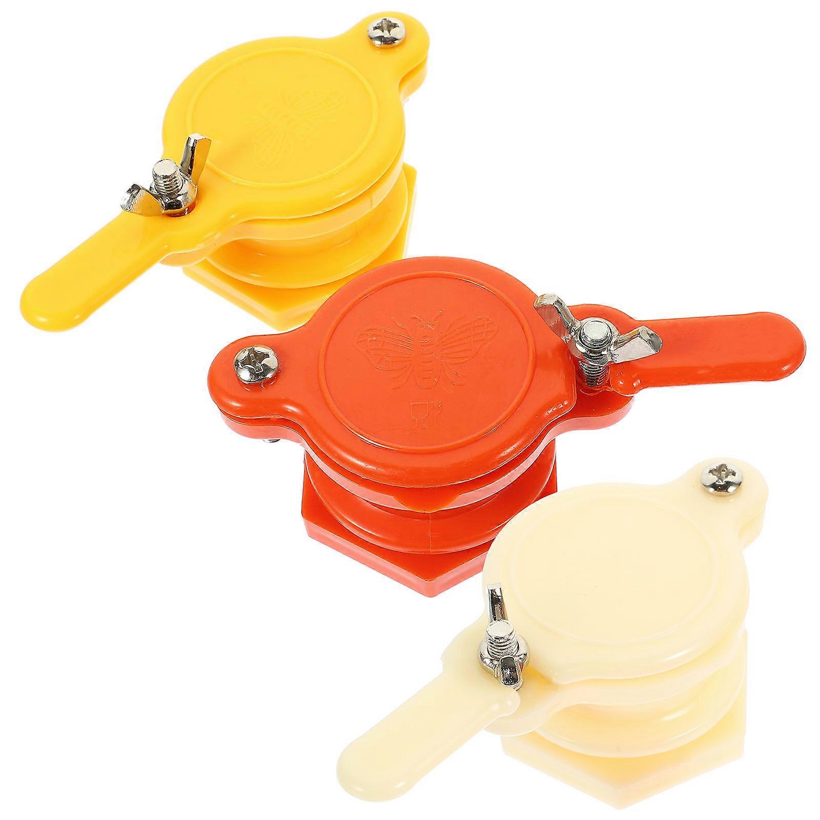 Beekeeping Honey Exit Plastic Gate for Flowing Honey 3Pcs Kit