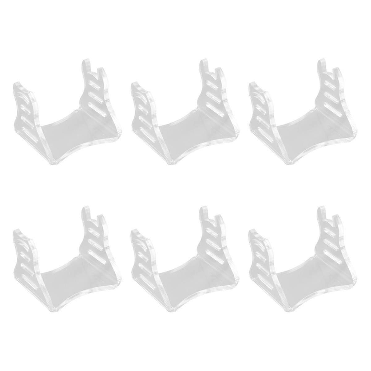 Knife handle patch, acrylic, transparent handle scales, patch compatible with Microtech Combat Troodon folding knife handles, flat grain