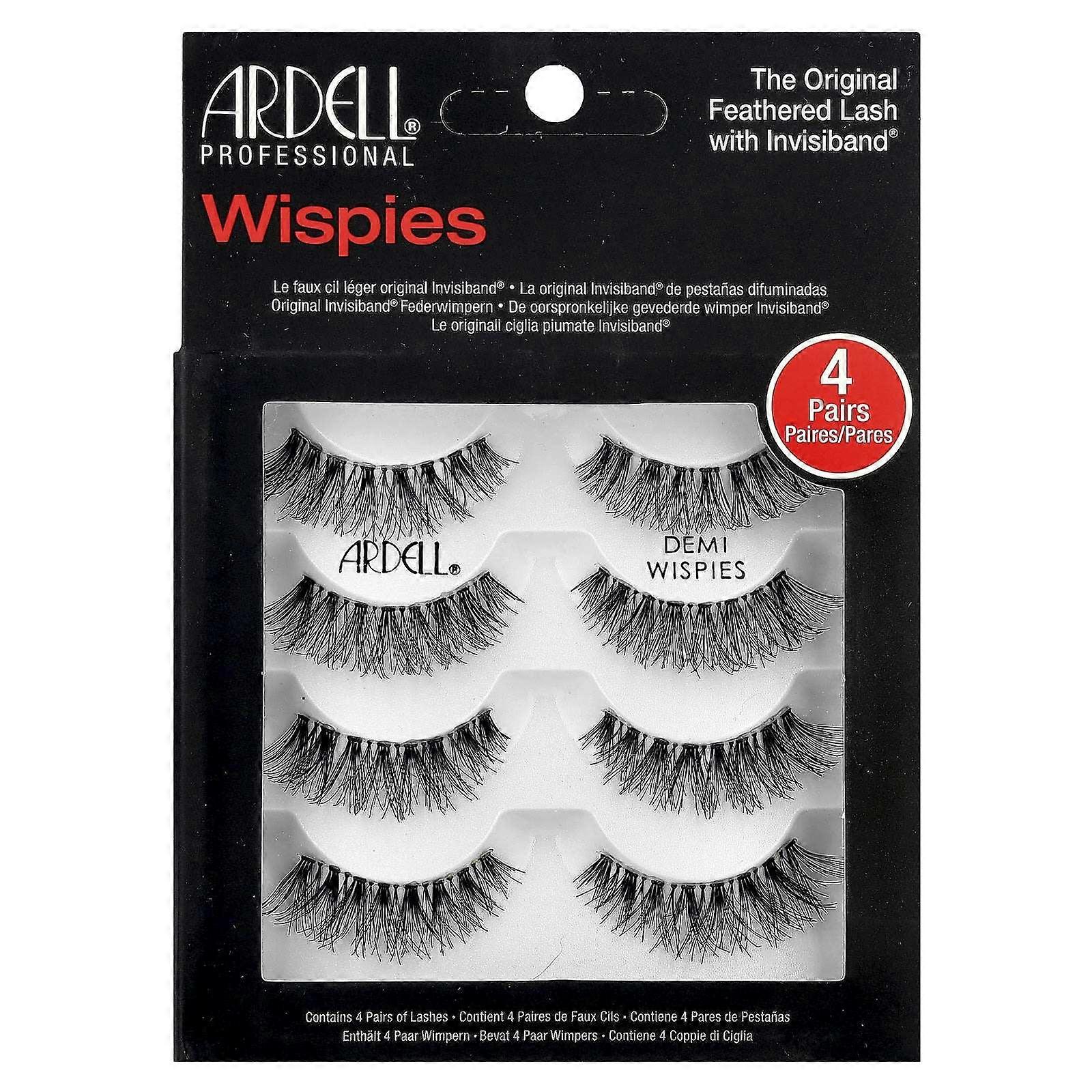 Ardell, Demi Wispies, 4 Pairs, 2-Pack