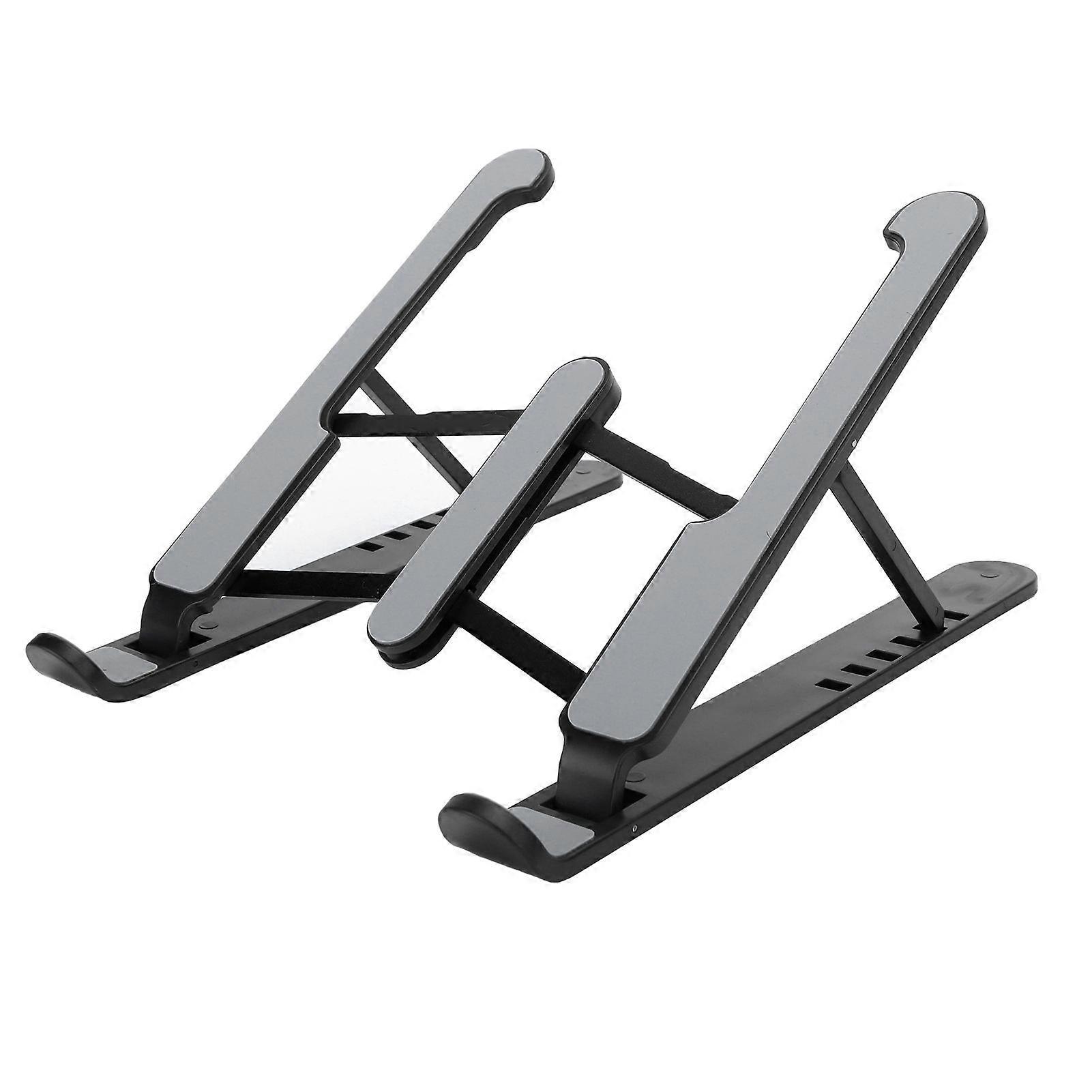 Portable Laptop Stand Foldable Non?Slip Tabletop Notebook Cooling Bracket Riser Adjustable Height