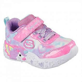 Skechers Jenter Unicorn Dreams Lysende Treningssko