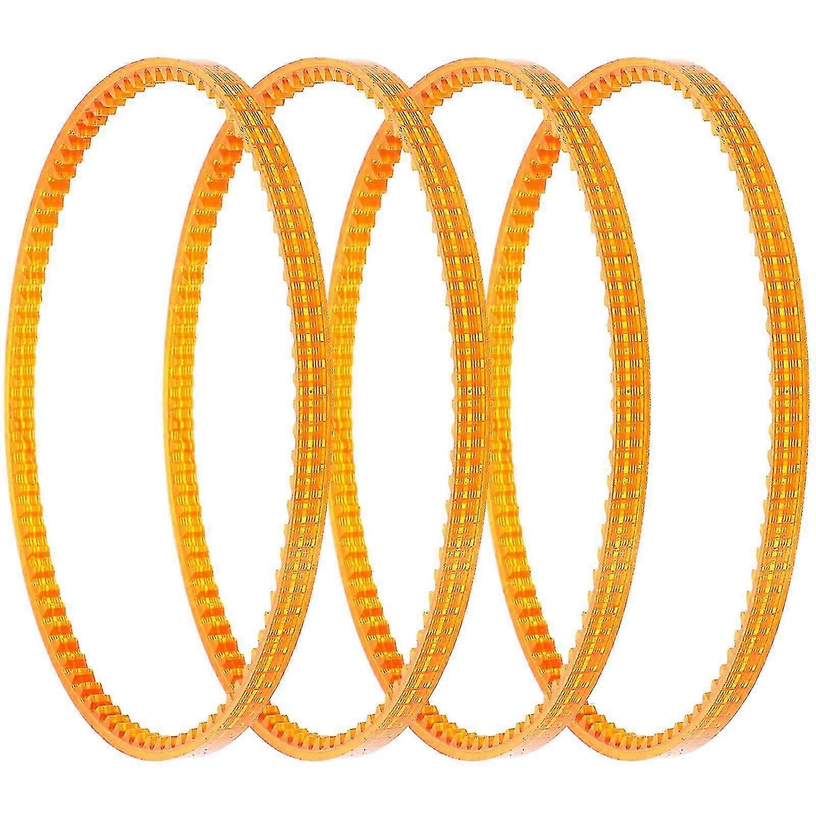 4pcs Cotton Candy Machine Replacement Belts, Compatible with Cotton Candy Makers, Durable Plastic Belts for Home or Commercial Use