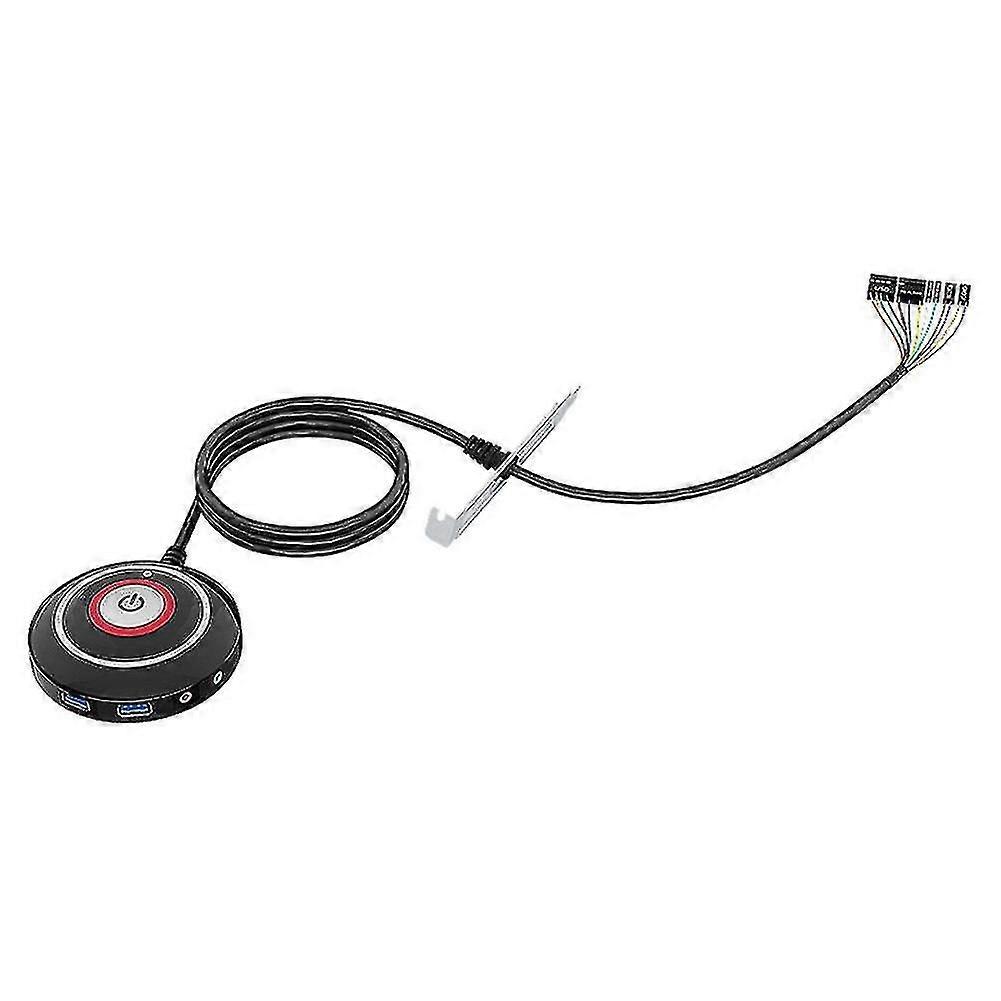 Pc Power Button Switch Portable Desktop Computer Switch With Extension Cord Pc Reset Office Interne
