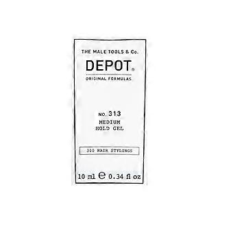 Depot, 300 Hair Stylings No. 313, UV Filter, Hair Styling Gel, Definition & Control, Medium Hold, 10 ml