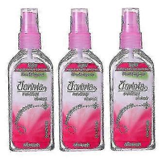 Natural Plant 80ml 3pc Mosquito Repellent Liquid Spray Long-Lasting 7hr DEET-Fre,x