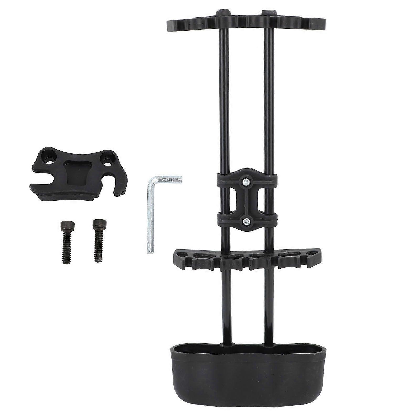 Quick Release Bow Arrow Holder PP Plastic 5 Arrows Compound Bow Quiver for Storage